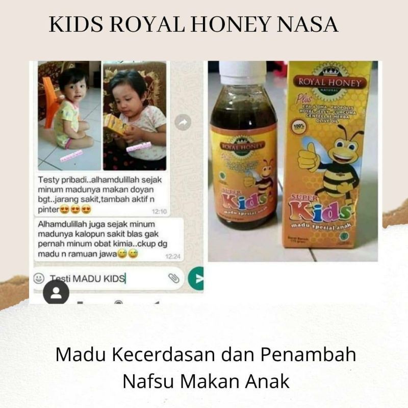 

kids royal honey nasa