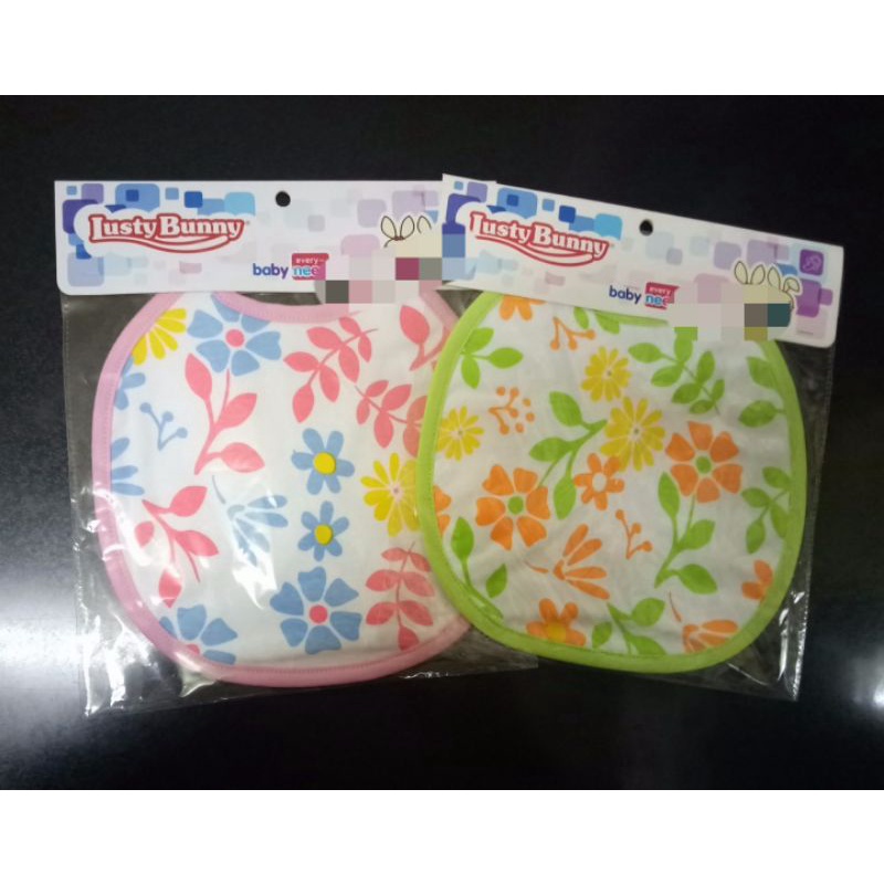 lustybunny tatakan liur bunga/slaber/bib TL3642