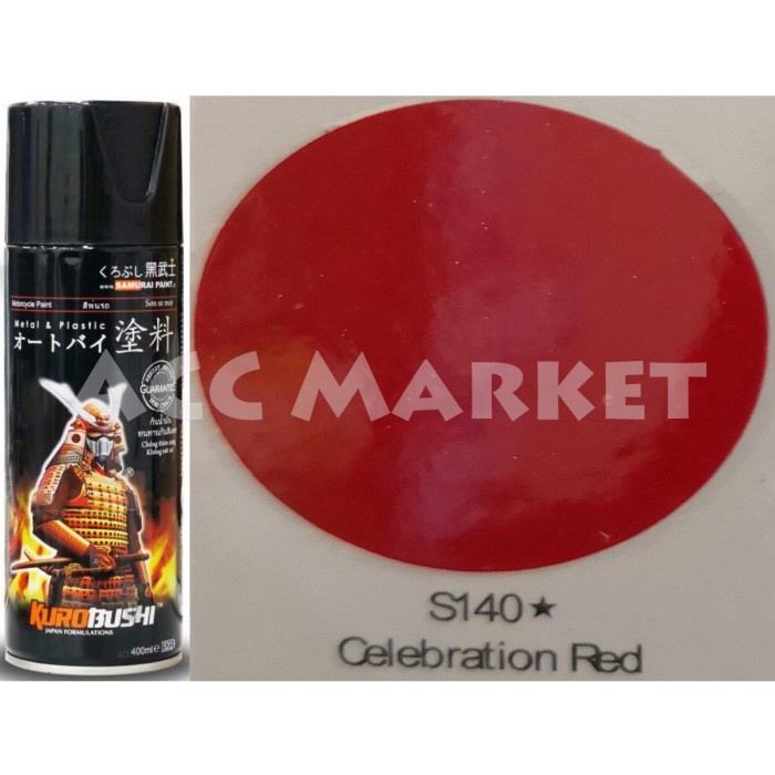 Pilox Samurai Pilok Pylox Merah Celebration Red S140