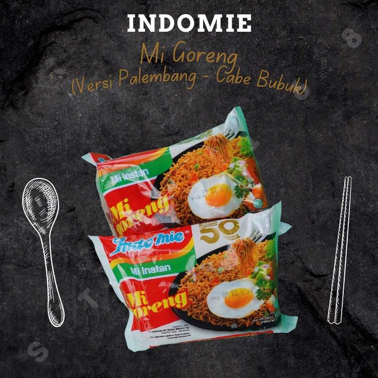 

Indomie Goreng (Palembang Cabe Bubuk)