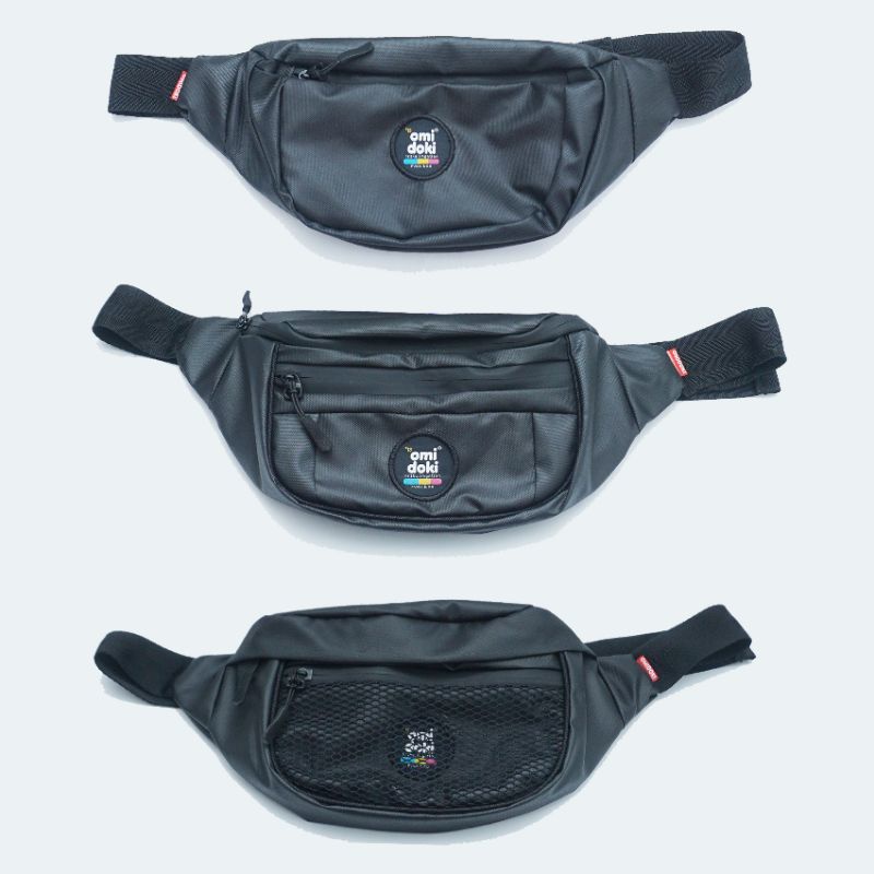 Omidoki Waistbag Calfin Bimo Black