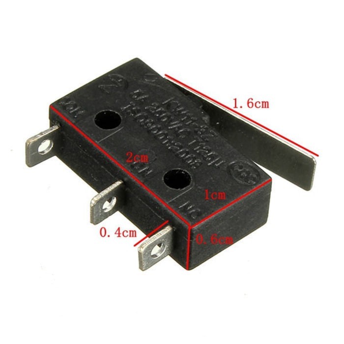 Saklar Micro Limit Switch 3 Pin