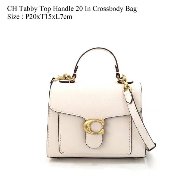 Coach Tabby Top Handle 20 In Crossbody Bag