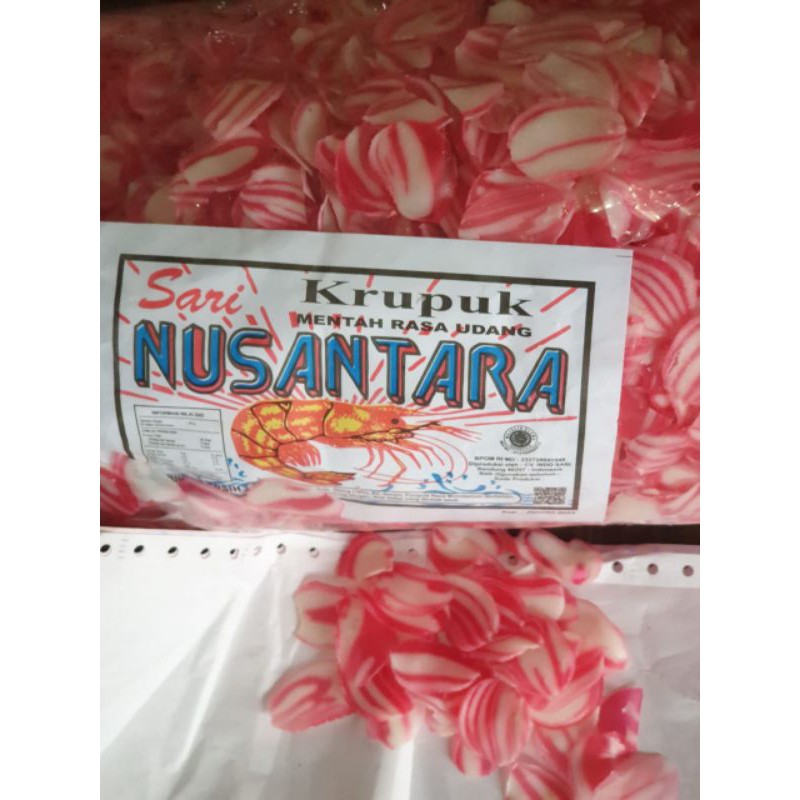 

KERUPUK NUSANTARA PELANGI/KERUPUK UDANG PELANGI MENTAH/KERUPUK KEMPLANG 1KG