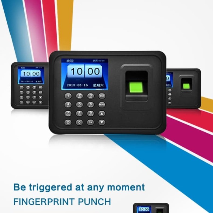 

Exclusive Fingerprint Mesin Absensi Sidik Jari Smart Value System.