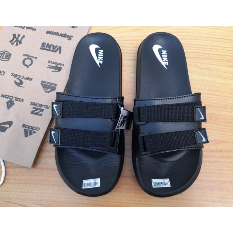 Sandal slop dengan variasi webbing-Nike