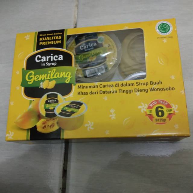 

Sari buah carica dieng asli buah carica dan gula isi 6