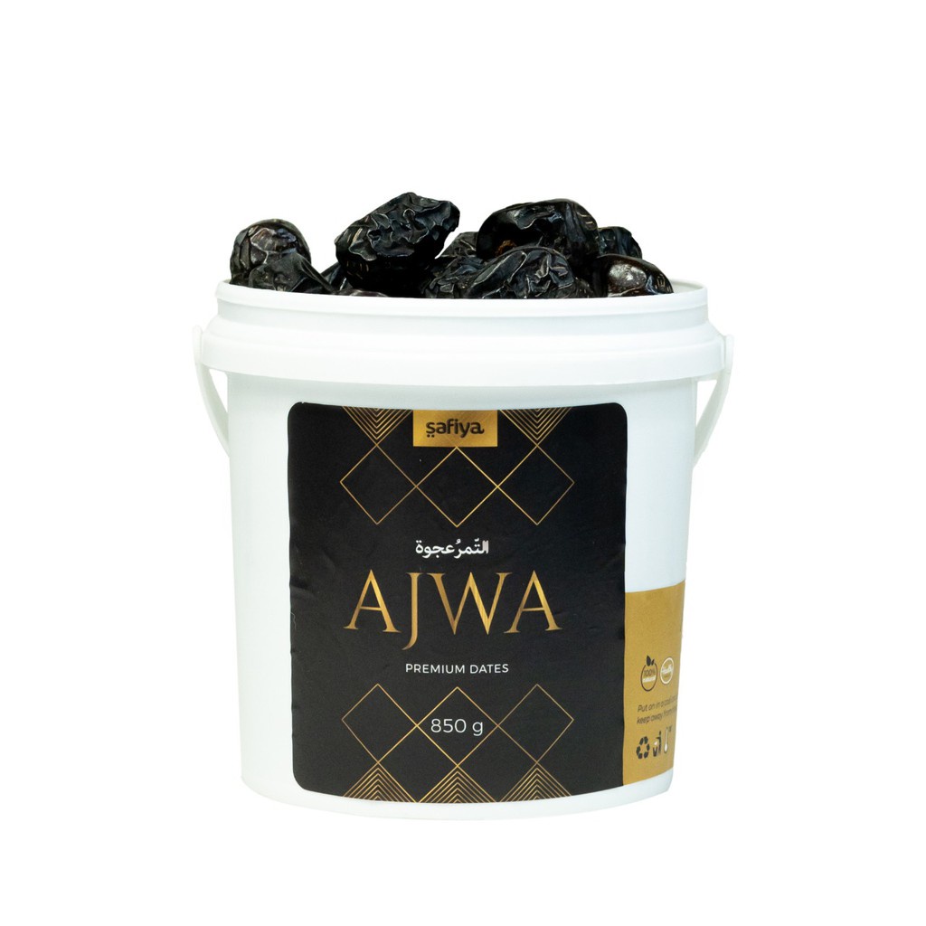

Kurma Ajwa Ember 850gr / Kurma Nabi Super Asli Madinah SAFIYA