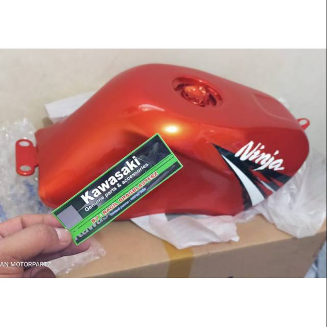 Tangki Tengki Tanki new ninja rr SE orange 2014 original Kawasaki