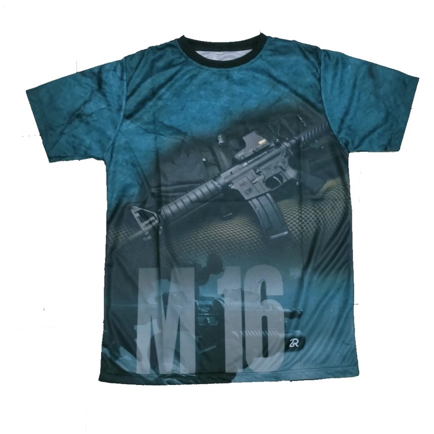 Kaos Jersey M-16 Fullprint