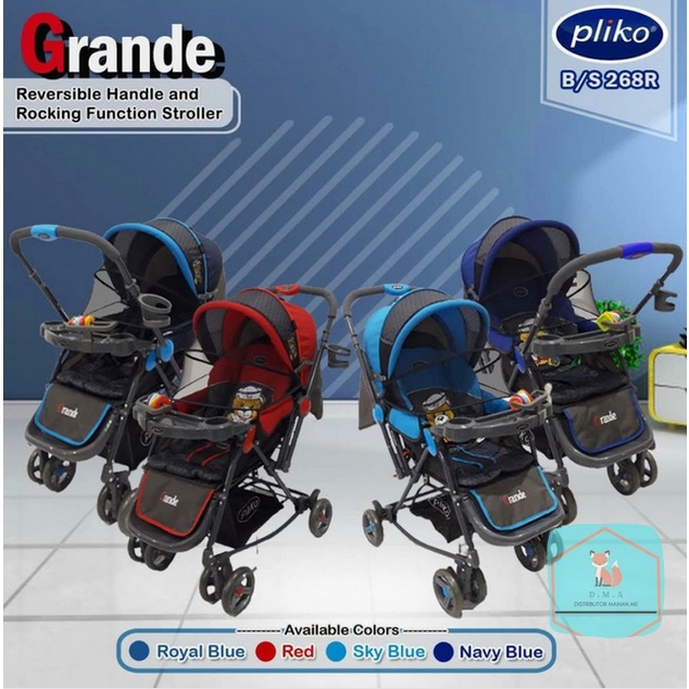 Baby Stroller Pliko 268 R Grande