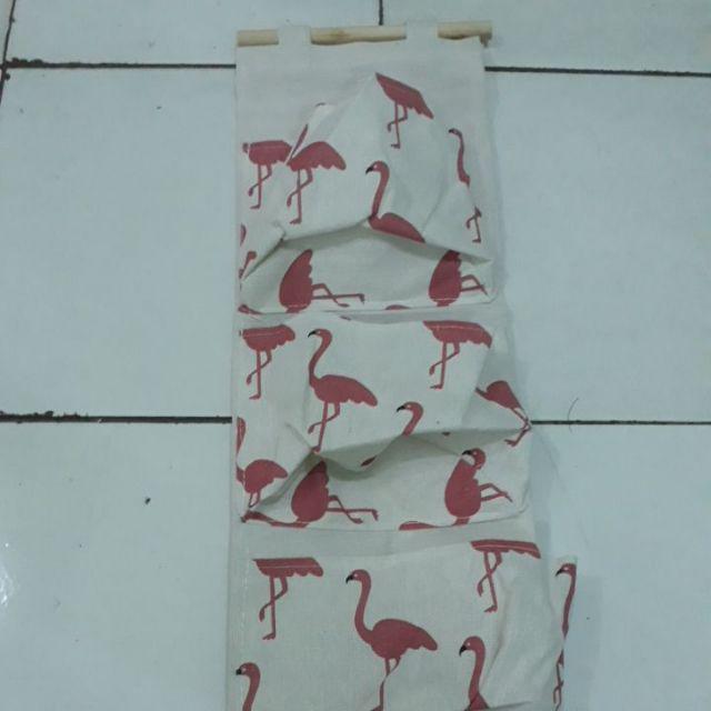 Pouch Gantung 3 Sekat Storage Bag Gantung [ 3 Sekat ]