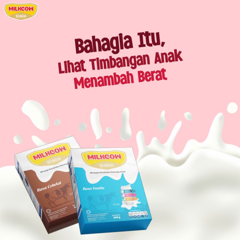 MilkcowPlus SUSU PENGGEMUK DAN PENINGGI BADAN ✅️