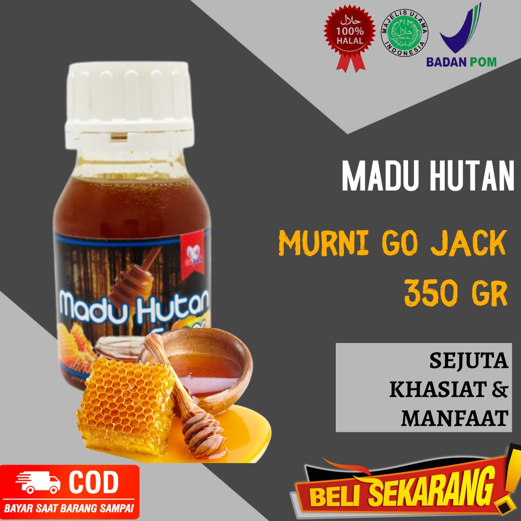 

MADU HUTAN SUPER GOJACK 150 Gr 350 Gr SOLUSI TUBUH SEHAT & KUAT