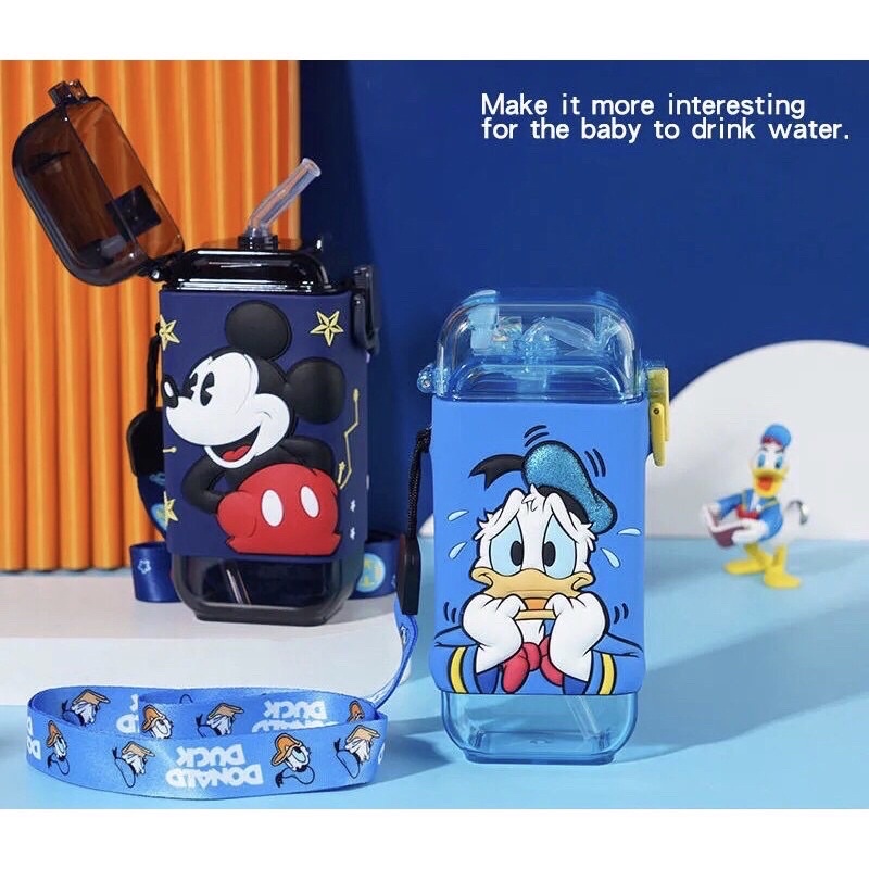 DISNEY Botol Minum Anak Unik /  ORIGINAL Disney water bottle Elsa Mickey donald Cars / Botol Minum Anak disney-4