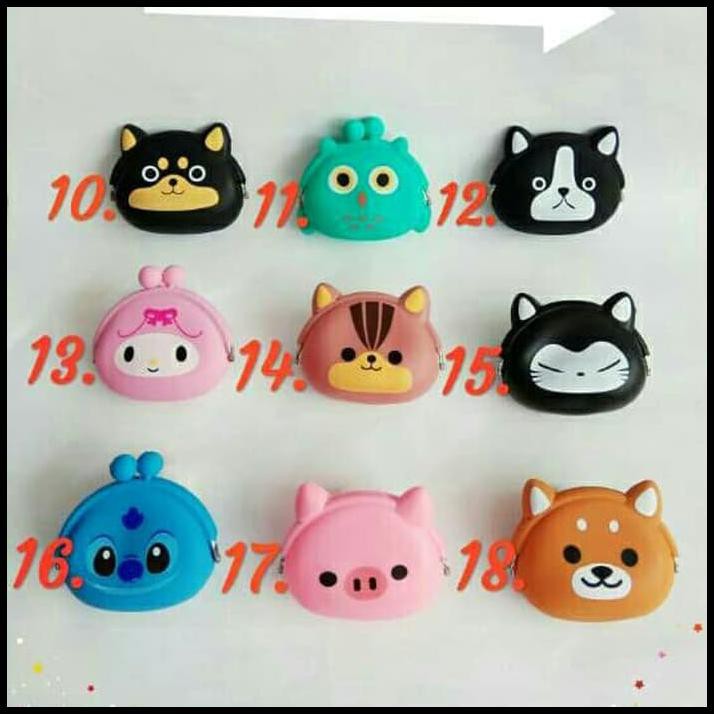 Flip Cover Handphone Dompet Mini Dompet Headset Imut Unik Dompet Koin Karakter