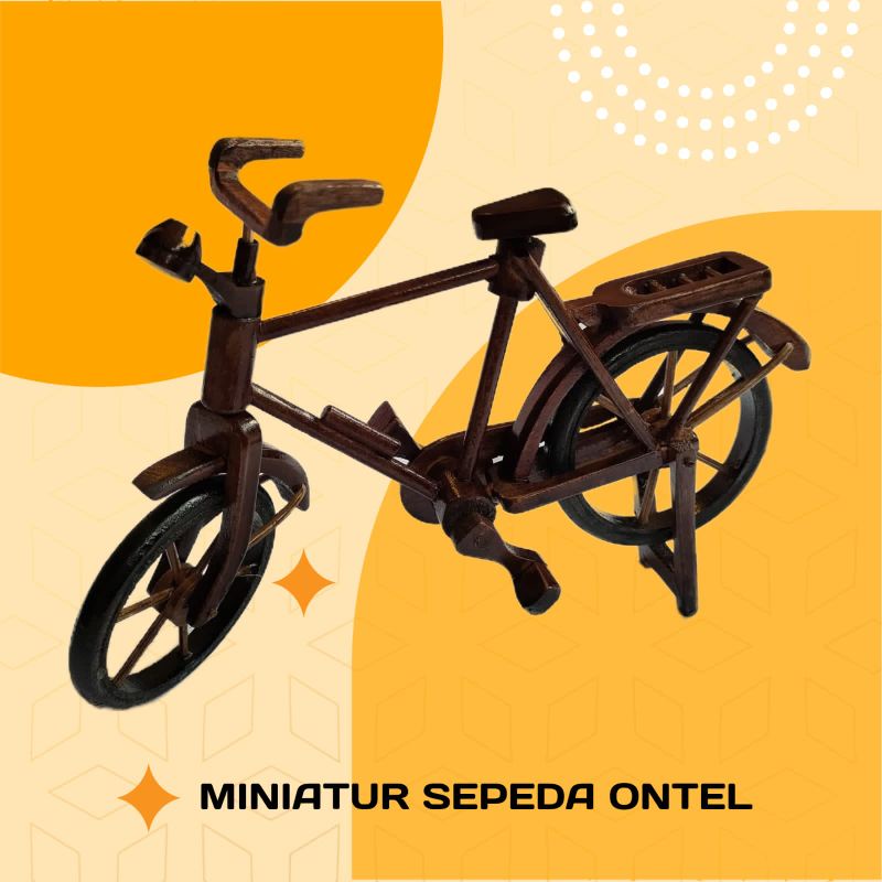 Sepeda ontel miniatur