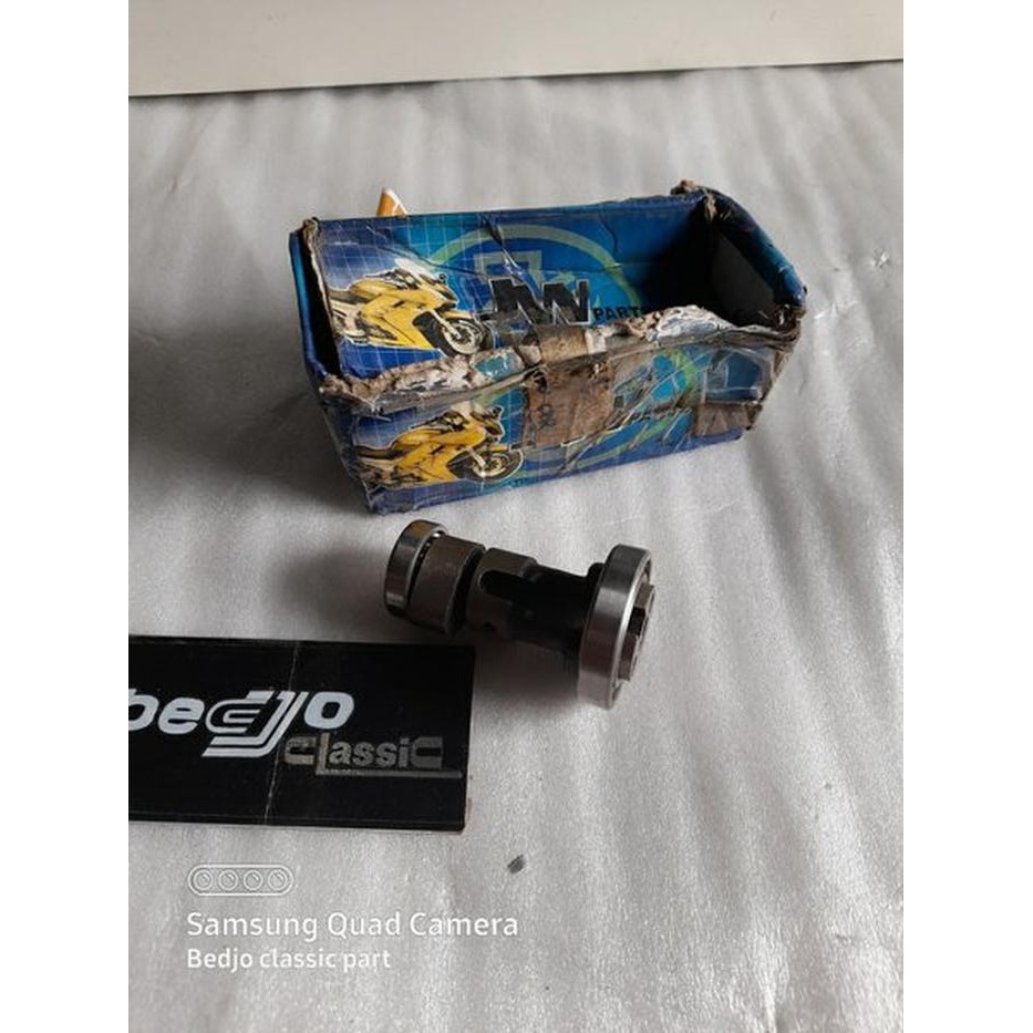 Promo noken as camshaft cam shaft HONDA ASTREA GRAND PRIMA SUPRA merk JW. bukan original AHM Limite