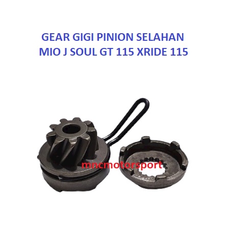 GIR GEAR GIGI PINION SELAHAN ENGKOL MIO J SOUL GT 115 XRIDE X RIDE 115