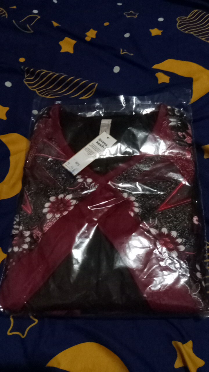 Batik Couple Gamis Kemeja Ori Ratoe Modern