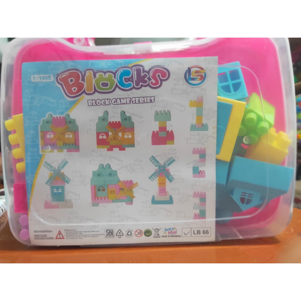 MAINAN ANAK BLOCK GAME SERIES KOPER LB66