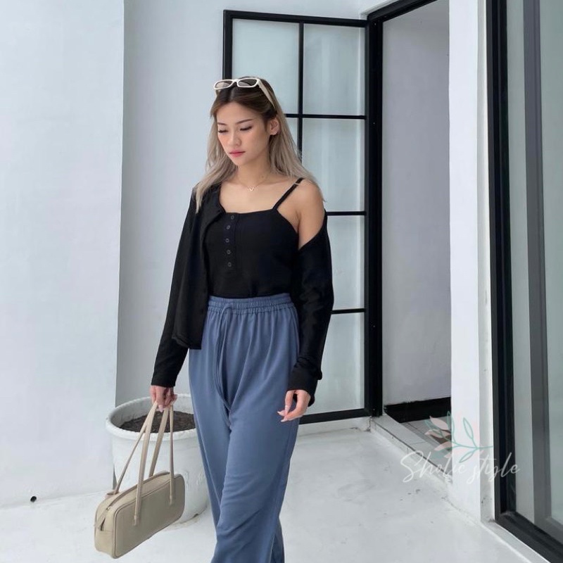 Mamba Cardigan Tanktop Set