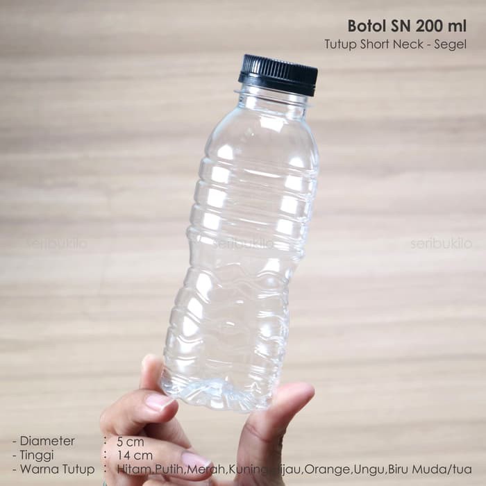  Botol  Plastik 200 ml SN Botol  Juice 200 ml SN Botol  