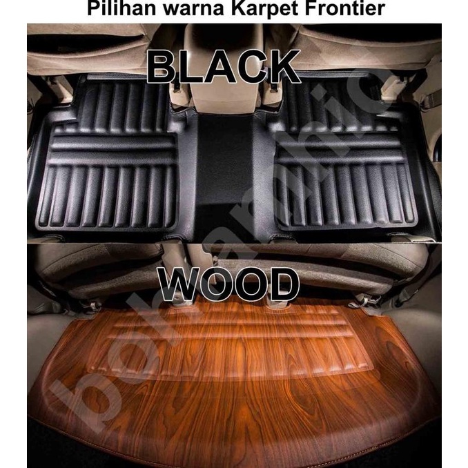 Karpet Mobil 3D Custom Frontier All New Terios 2018 - Up 3 Baris