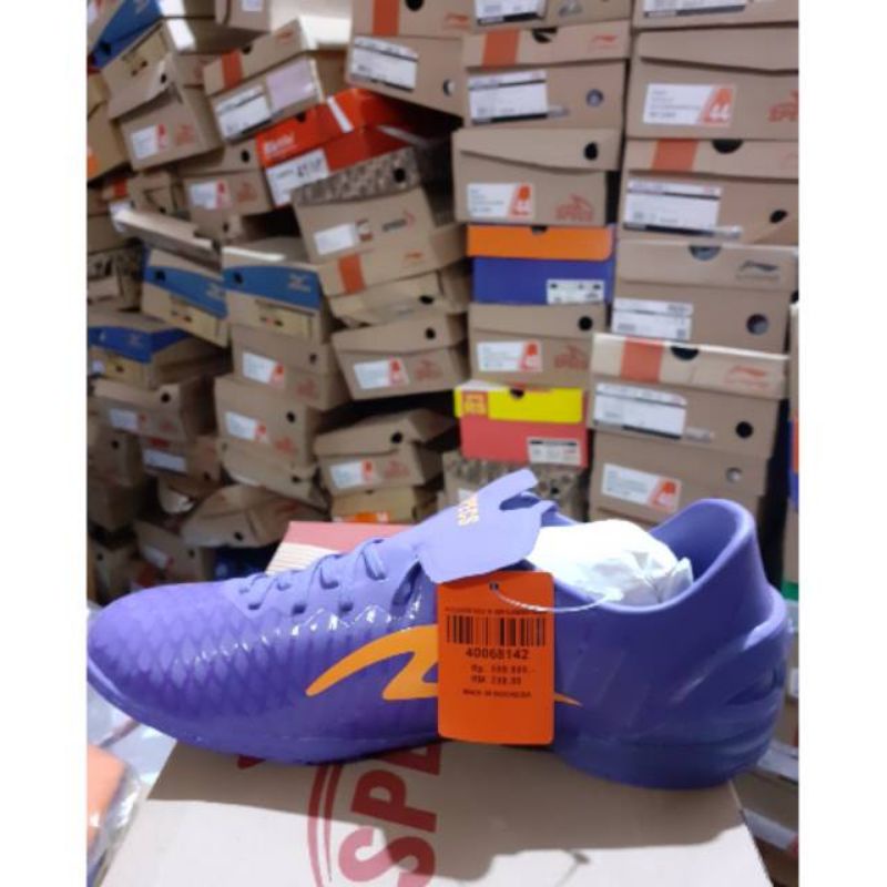 sepatu futsal specs accelerayoe exocet in deep blue