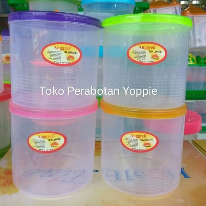 Toples Plastik 1,5 kg / Toples kue / Toples gula