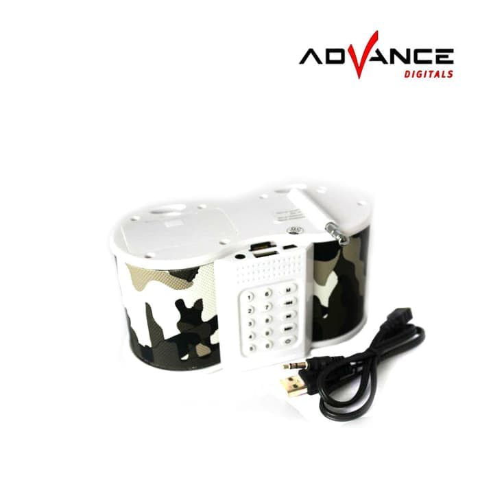 NEW ADVANCE TP400 SPEAKER PORTABLE LED LAYAR