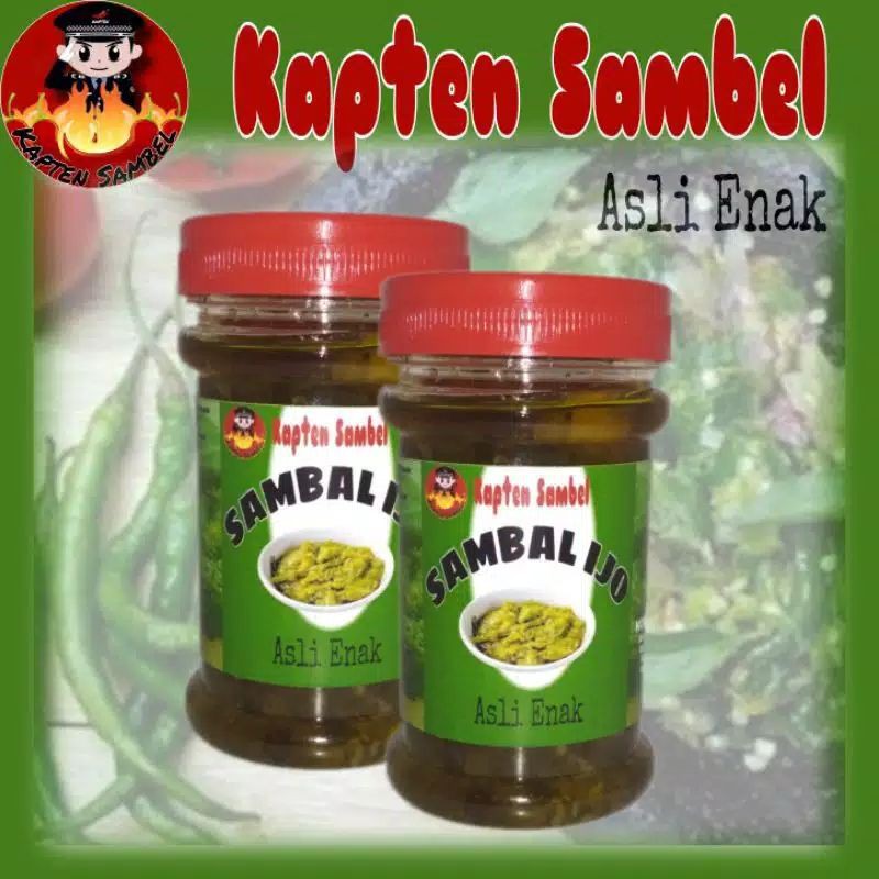 

SAMBAL SAMBEL IJO RUMAHAN KAPTEN SAMBEL ASLI ENAK