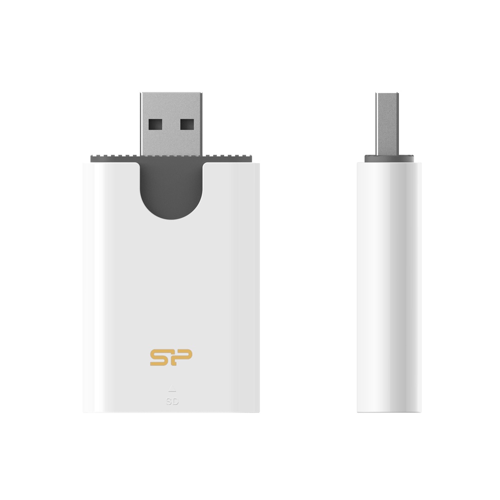 Silicon Power Combo USB 3.1 Two-In-One Card Reader