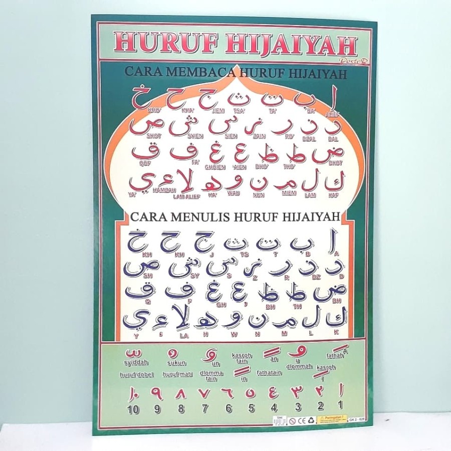 

Poster Anak Muslim - Huruf Hijaiyah 1