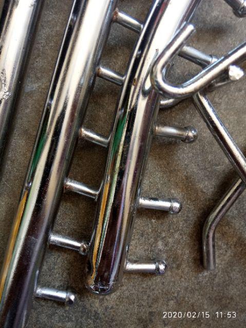 Suling Cantol Paku 6 Lurus Gantungan Baju Pipa Kotak Hanger Manekin