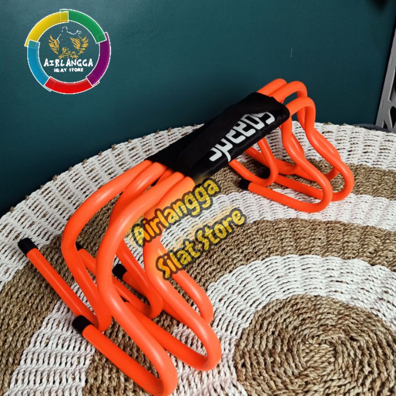 hurdle sepak bola futsal 30 cm 1 set isi 5 Hurdle Lompat Hurdle jump tinggi 30 cm