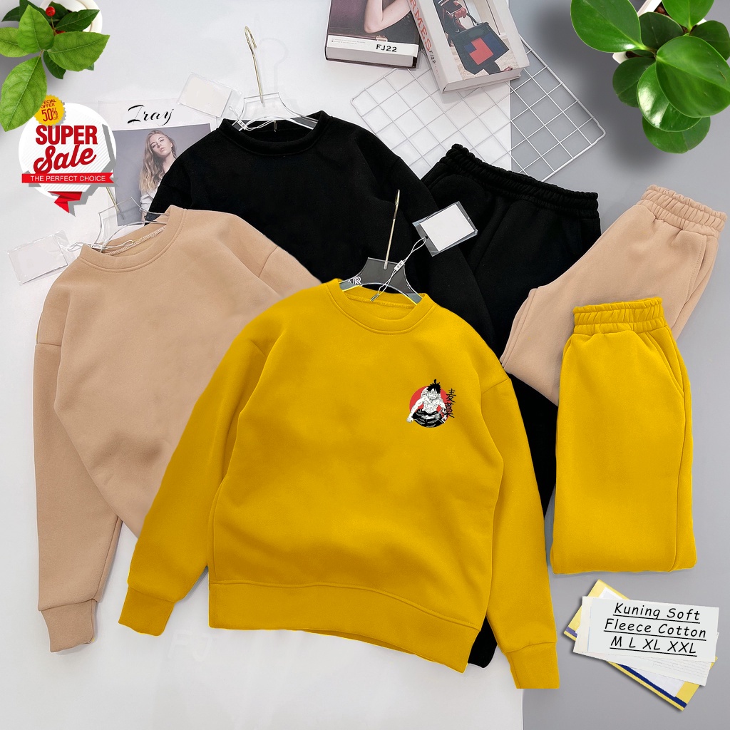 🅳🅵 Sweater One Piece Legend Logo | Sweter Pria &amp; Wanita | Dhea Fashion