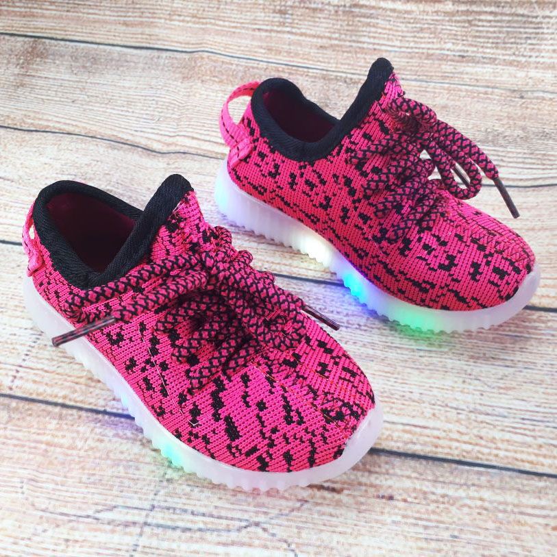 Sepatu Anak / LED Spirit Shoes - Fuchsia