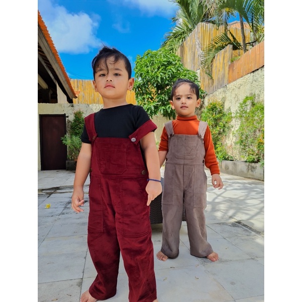 90’ s Long Pants Overalls Cameelbaby