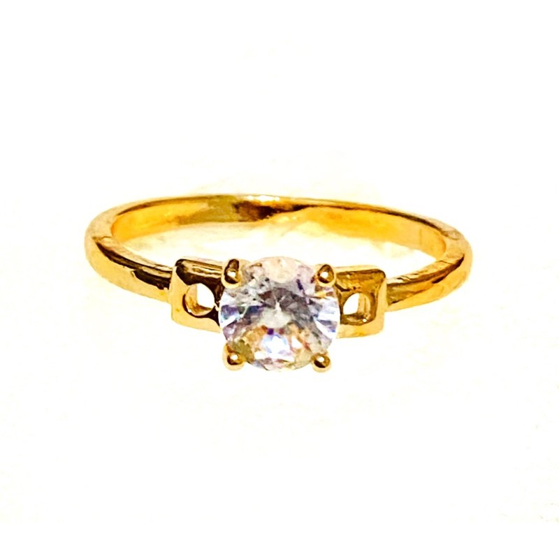 cincin wanita //cincin permata satu //permata//cincin penganti emas//cincin
