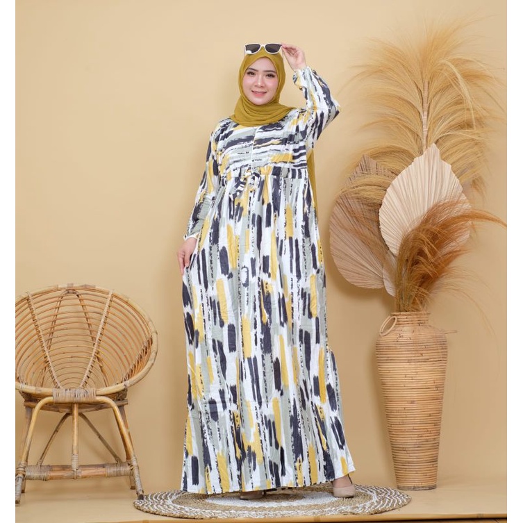 HOMEY DRESS GAMIS DEYA BAHAN KATUN (etalase 3)