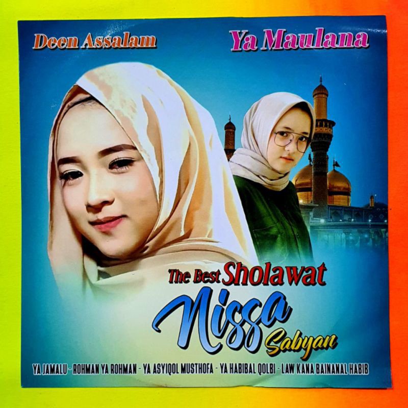 KASET COMPACT DISC CD AUDIO MUSIK LAGU RELIGI ISLAMI NISSA SABYAN