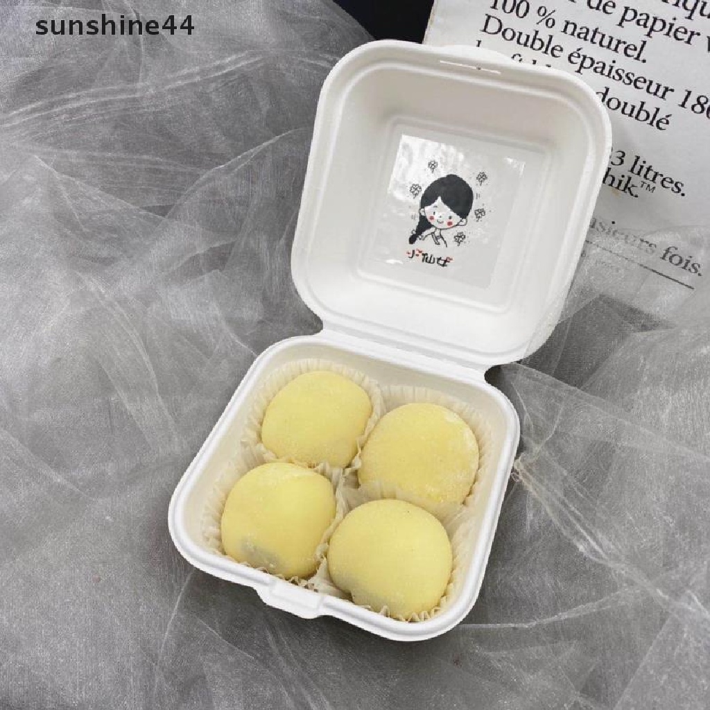 Sunshine 10PCS Kotak Makan Bento Sekali Pakai