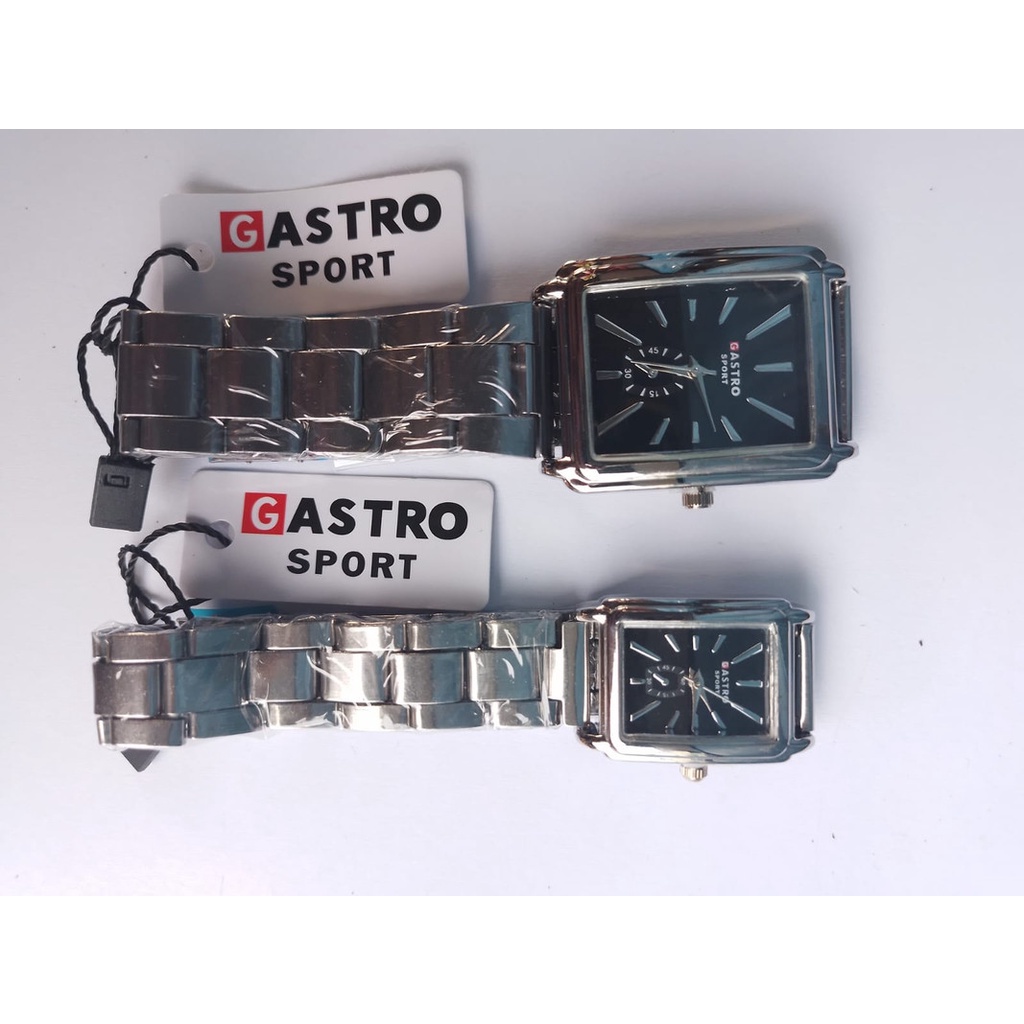 Jam Tangan GASTRO COUPLE CAPLE 8088 Watch Pria Dan wanita Couple Gastro Sport Stainless