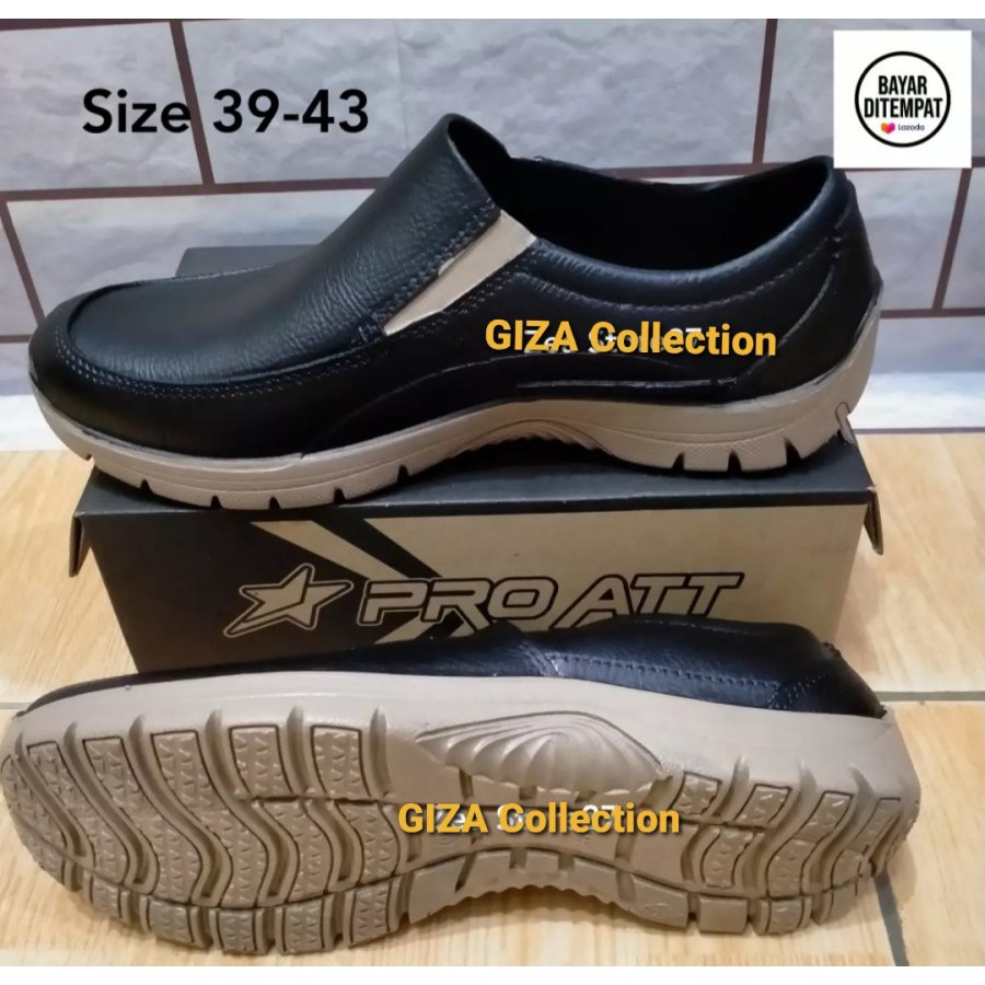 Sepatu Pria Dewasa Fantofel Hitam Bahan Karet Anti AIR