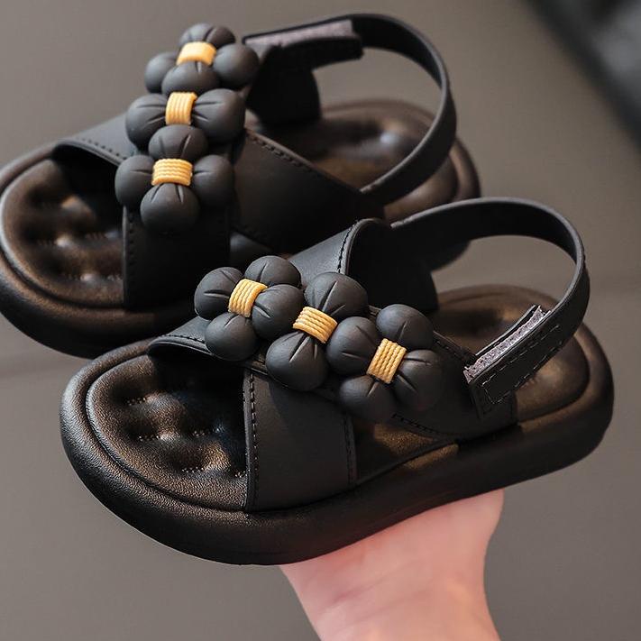 Penjualan Terbanyak.. Sandal Anak Perempuan Sepatu Anak Perempuan Jelly sandal sandal bunga（1-10 tah
