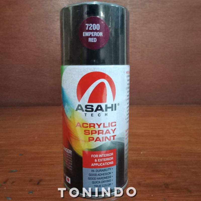 Cat Semprot ASAHI 7200 Emperor Red Spray Paint/ Pilox Warna Metalik