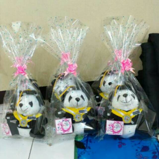 

Boneka 14 cm + bungkus parsel +name tag +kartu ucapan