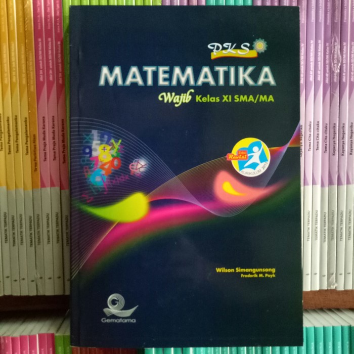 

❤BISA COD❤ BUKU PKS MATEMATIKA SMA/MA KELAS 11 kelompok wajib K13N