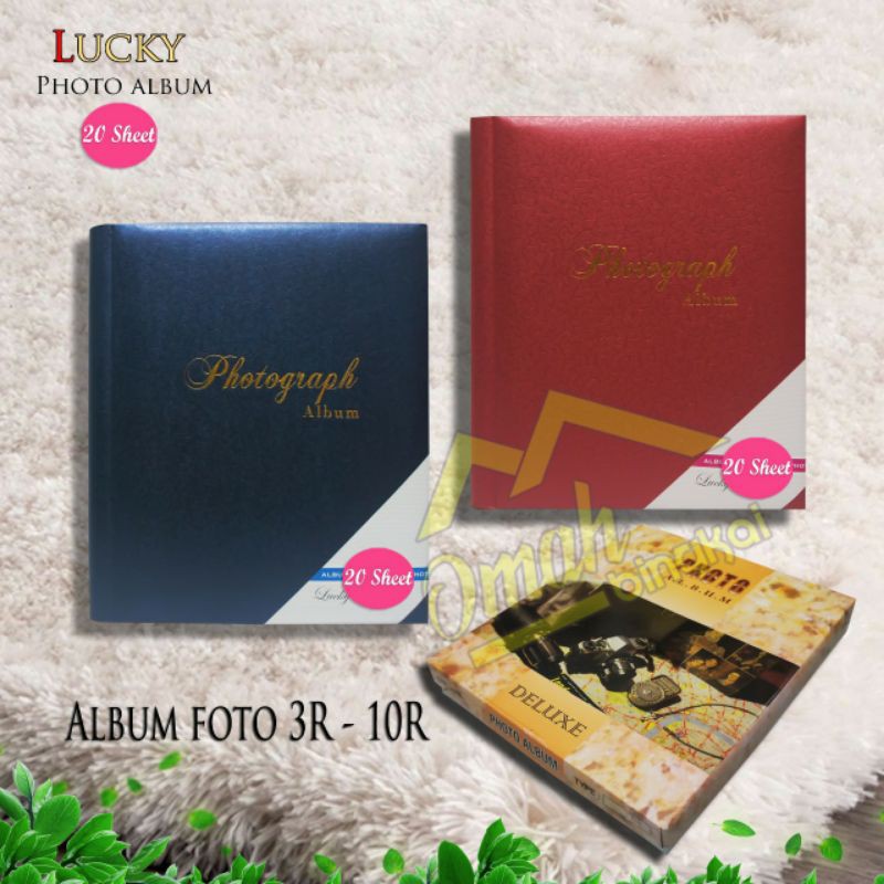 Album Foto Magnetik 3R-10R Tipe F. Isi 20 Lembar (29x33cm)